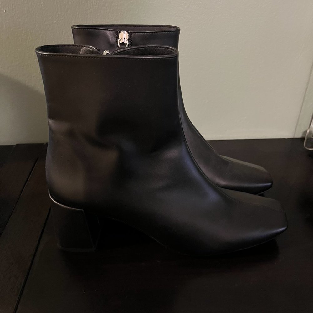 Aloha - black vegan leather boot. Size 11 - NWOT